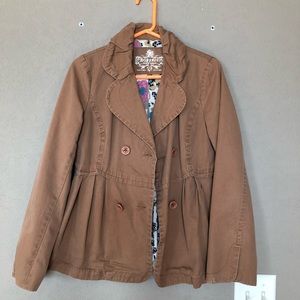 Buffalo peplum jacket